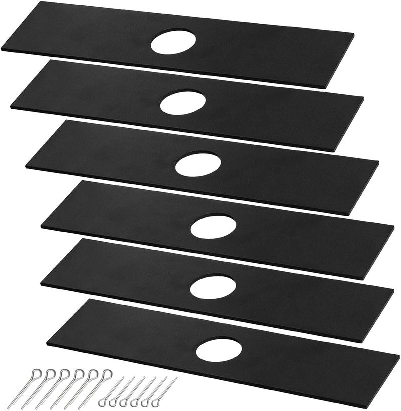 Haiouus 375-301 Edger Blades 8”x 2” Compatible with Echo Husqvarna Ryobi 613223 578392802 720237001 601002454 69601552631 69601552632 - Image 1